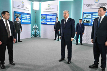 Фотография к новости: Аким Актюбинской области доложил президенту об инвестиционном потенциале региона