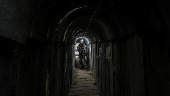 Фотография к новости: Израиль начал затопление подземных туннелей в Газе