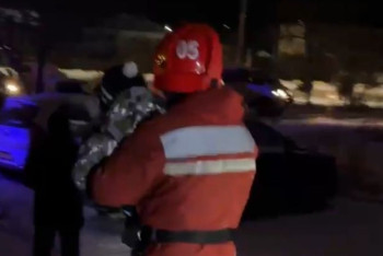 Фотография к новости: Крупный пожар лишил жилья и отопления жильцов многоэтажного дома в Актау