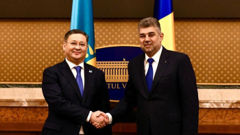 Фотография к новости: Глава МИД Казахстана провёл встречи с руководством Румынии