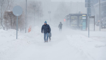 Фотография к новости: Морозы в Астане: школьники будут учиться дистанционно