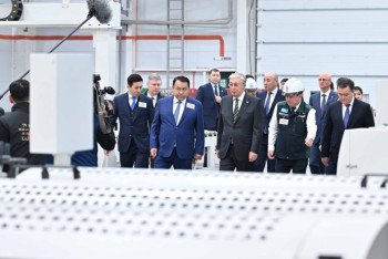 Фотография к новости: Кровельные и облицовочные материалы Metal Former презентовали Токаеву