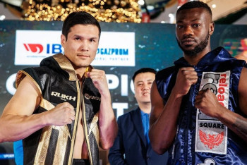 Фотография к новости: Данияр Елеусинов вернулся в ринг с громкой победой после перерыва