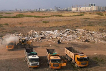 Фотография к новости: Более 100 тысяч тонн мусора вывезли со стихийных свалок в Астане
