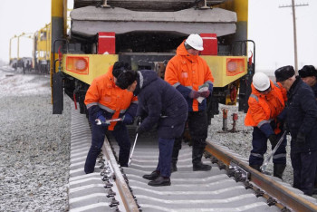 Фотография к новости: Новую железнодорожную линию Бахты – Аягоз начали строить в области Абай