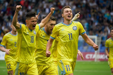 Фотография к новости: Сборная Казахстана по футболу заняла пятое место в мировом рейтинге