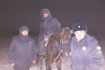 Фотография к новости: Спасатели нашли заблудившегося пастуха в Актюбинской области