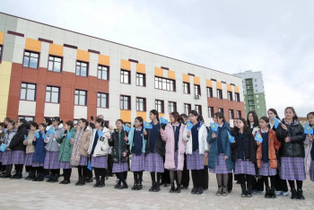 Фотография к новости: Самый крупный в стране лицей открыли в Туркестане