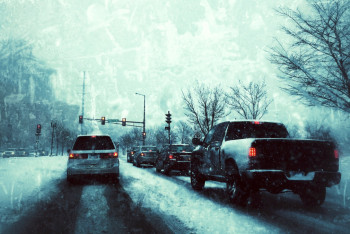 Фотография к новости: Трассы закрыты в пяти областях Казахстана