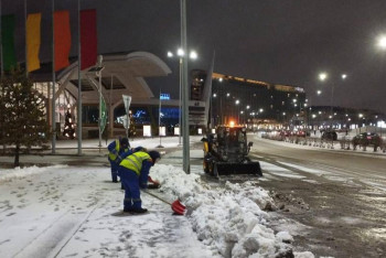 Фотография к новости: Жителей Астаны попросили быть осторожными на дорогах
