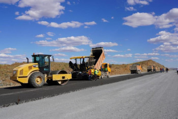 Фотография к новости: Реконструкцию трассы Астана-Алматы обещают завершить в 2024 году