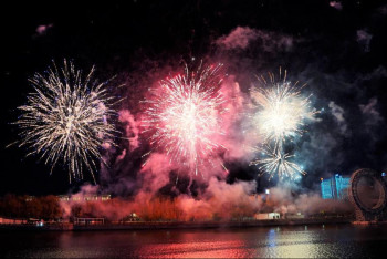 Фотография к новости: Стало известно, где прогремит салют на Новый год в Астане