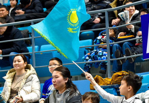 Фотография к новости: "Барыс" сенсационно разгромил соперника в матче КХЛ