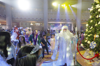 Фотография к новости: Президентская ёлка прошла в Астане