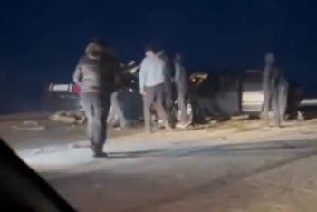 Фотография к новости: Четверо мужчин погибли в страшной аварии на трассе в Павлодарской области