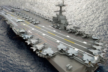 Фотография к новости: США выводят авианосец из восточного Средиземноморья