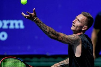 Фотография к новости: Казахстанский теннисист сенсационно обыграл соперника в Австралии