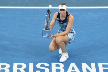 Фотография к новости: Токаев поздравил Рыбакину с уверенной победой на турнире в Австралии