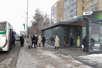 Фотография к новости: В Астане на линию не вышли несколько пригородных автобусов