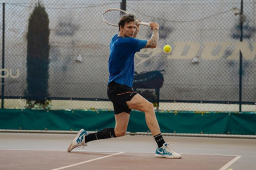 Фотография к новости: Сколько заработал лучший теннисист Казахстана за первый турнир в 2024 году