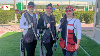 Фотография к новости: Казахстанцы завоевали три медали на чемпионате Азии по стендовой стрельбе