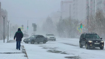 Фотография к новости: В трёх областях Казахстана закрыли движение на участках дорог