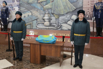 Фотография к новости: Останки участника Великой Отечественной войны доставили в Жамбылскую область