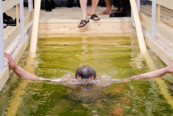 Фотография к новости: Как в Астане проходят Крещенские купания