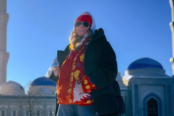 Фотография к новости: Холодно, современно, красиво — телеведущая Жанна Бадоева об Астане