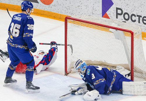 Фотография к новости: "Барыс" проиграл московскому ЦСКА домашний матч