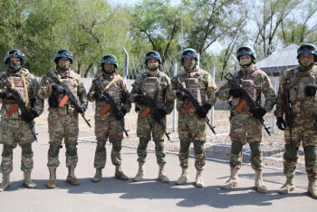 Фотография к новости: Казахстан заключит договор с ООН о направлении первого самостоятельного контингента миротворцев