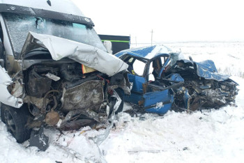 Фотография к новости: Двое человек погибли в жутком ДТП в области Абай