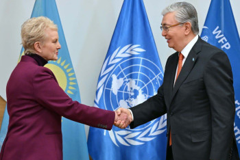 Фотография к новости: Казахстан оказал гуманитарную помощь на 9,2 млн долларов в 2023 году