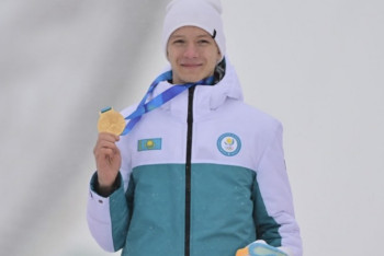 Фотография к новости: Токаев поздравил Илью Мизерных с исторической победой в Олимпийских играх