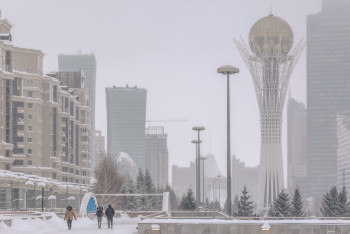 Фотография к новости: Гололёд, туман и метели придут на большую часть Казахстана