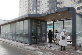 Фотография к новости: Отслеживать прибытие автобусов в Астане можно по QR кодам