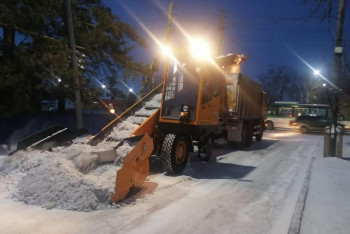 Фотография к новости: Более 34 тысяч кубометров снега вывезли из Астаны за день