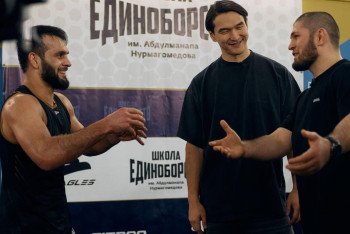 Фотография к новости: Хабиб Нурмагомедов раскрыл подробности встречи с Нурланом Сабуровым