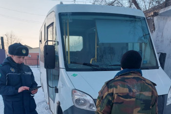 Фотография к новости: Пьяный водитель управлял школьным автобусом в СКО