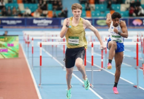 Фотография к новости: Давид Ефремов завоевал "серебро" международного турнира по лёгкой атлетике