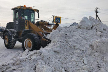 Фотография к новости: Более 42 тысяч кубометров снега вывезли за ночь из Астаны