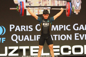 Фотография к новости: Казахстанец стал призёром чемпионата Азии по тяжёлой атлетике