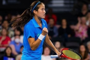 Фотография к новости: Казахстанская теннисистка сотворила сенсацию на турнире в Индии