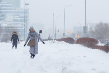 Фотография к новости: Порывистый ветер до 30 м/с прогнозируют синоптики в Казахстане
