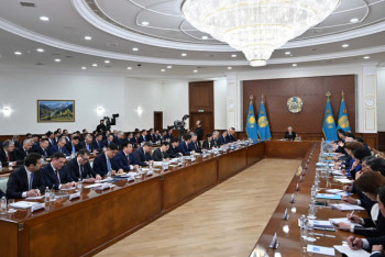 Фотография к новости: Токаев: Важен жесткий контроль технического состояния предприятий