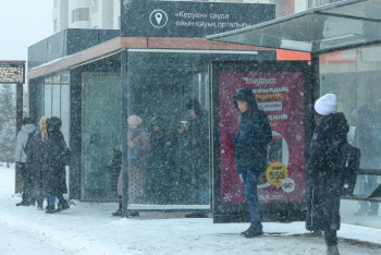 Фотография к новости: Движение нескольких пригородных автобусов приостановили в Астане