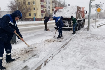 Фотография к новости: Атырау затопило талыми водами
