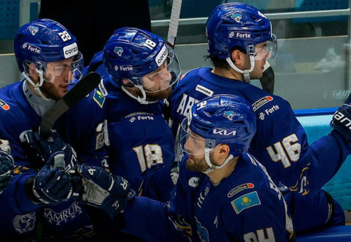 Фотография к новости: Хоккеист "Барыса"повторил свой рекорд в КХЛ