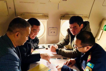 Фотография к новости: Глава МЧС проверил паводковую ситуацию в Кызылординской области