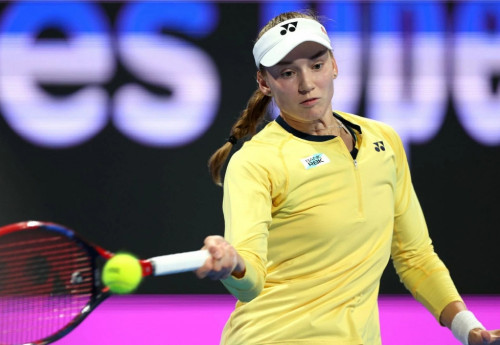 Фотография к новости: Елена Рыбакина пробилась в финал турнира категории WTA 1000 в Дохе